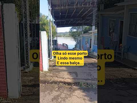 Mostrando um pedaço do Porto de Vera Cruz #porto #caminhoparaumavidamelhor #riograndedosul #deus