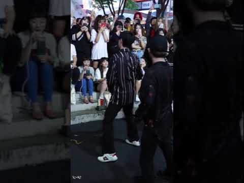 [찍캠/Fancam] 190906 디오비 DOB 홍대 버스킹 - BTS 방탄소년단 작은 것들을 위한 시 Boy With Luv feat. Halsey (환)