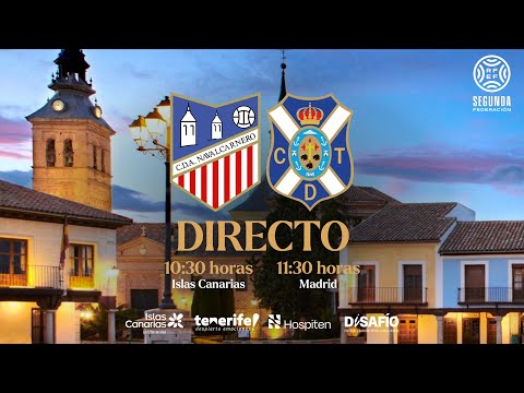 CanteraCDT I CDA Navalcarnero - CD Tenerife B (23/11, 10:30 hora canaria) I Segunda RFEF
