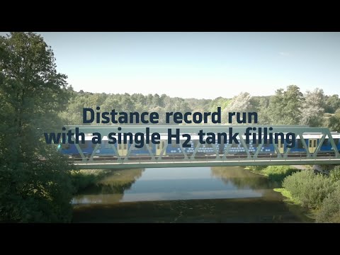 Alstom Coradia iLint distance record - Welcome!