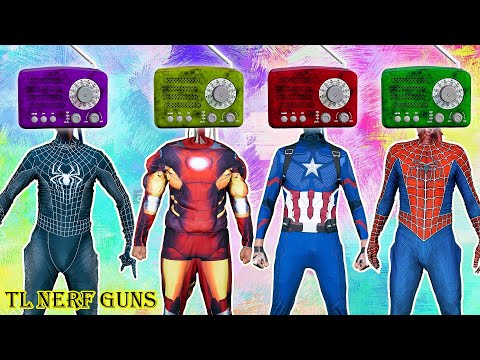 Power X Warriors Nerf Guns Fight Wrong Head +more Stories| Compilation Best Nerf Guns Movie