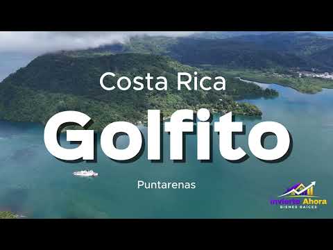 Golfito desde el Aire | Puntarenas | Costa Rica | 4k