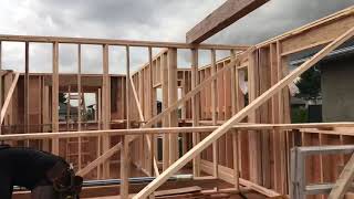 Parallam PSL Beam installation.