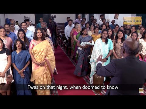 "Twas On That Night When Doomed To Know" -100 Voice Mass Choir for Classic Hymns album "He Is Alive"