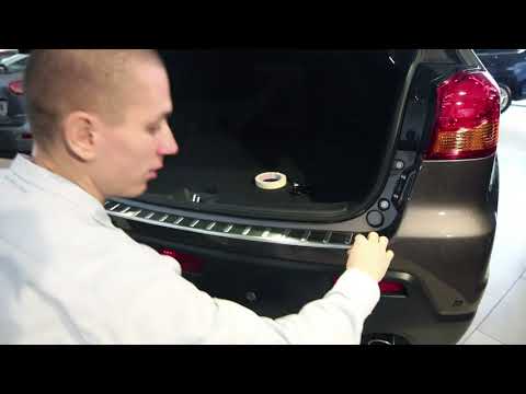 Stainless Steel / Carbon Fiber Rear Bumper Protector Install Video