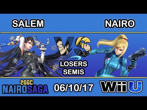 2GGC: Nairo Saga - MVG | Salem (Bayonetta) Vs. NRG | Nairo (Zero Suit Samus) - Losers Semis