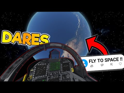 CRAZY DARES in flight simulators [100k special]