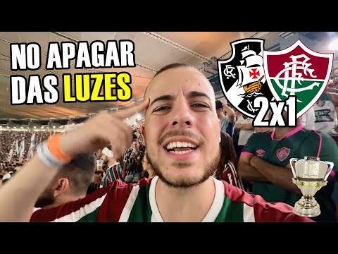 AINDA NÃO ACABOU! Vasco 2x1 Fluminense - VLOG NA ARQUIBANCADA | Semifinal Copa do Brasil 2025