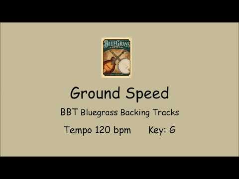 Ground Speed  - bluegrass backing track FAST