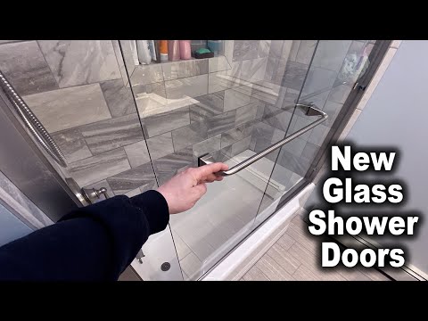 How to Install Tub Sliding Glass Doors