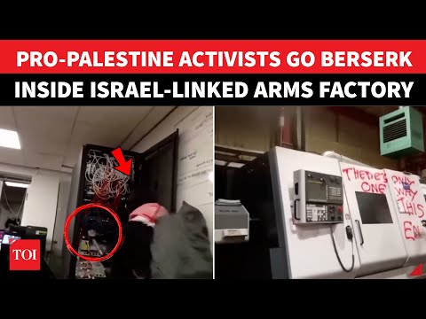 Pro-Palestine Activists STORM 'Israeli' F-35 Jets Factory In Scotland; Send Message To Netanyahu