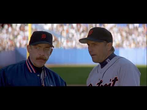 Billy Chapel Gets Hurt Sam Tuttle Tries to Bunt