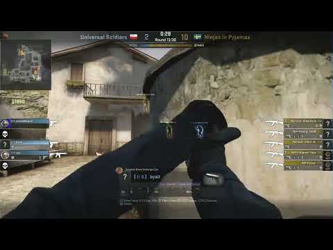 DreamHack Winter 2013 - Day 1.18 - NIP vs Universal Soldiers