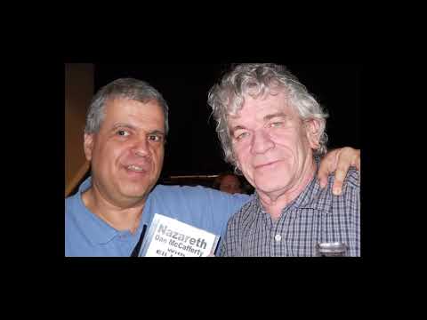 אלי לפיד מראיין את דן מקפרטי, סולן להקת נצרת - Eli Lapid interviews Dan McCafferty of Nazareth