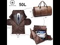 Carry On Garment Bags For Travel Duffle Bag Convertible Mens Suit Travel Bags With Shoe Compartment