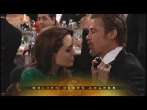 Angelina Brad Pitt Golden Globes 2011