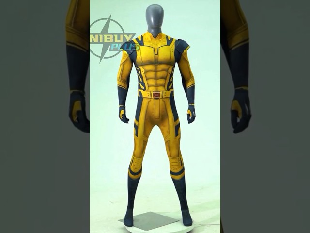 Vídeo relacionado con Rubies Disfraz Lobezno para adultos, Jumpsuit impreso, guantes con cuchillas y máscara, Wolverine, Licencia Oficial Marvel Deadpool 3 para Carnaval, Halloween, Despedidas, Fiestas Temáticas y Cosplay