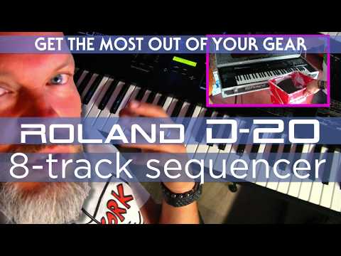 Roland D-20: The 8-track Sequencer