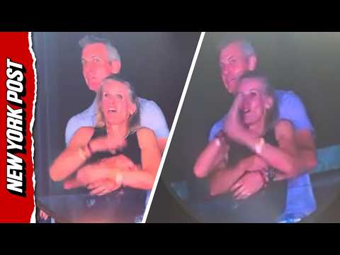 Coldplay's 'kiss cam' exposes apparent AFFAIR between mortified CEO and HR Chief