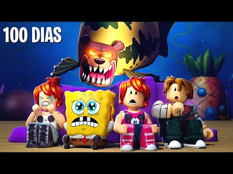 100 DIAS PARA SALVAR O BOB ESPONJA!