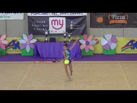 Maddalena Dognini palla - Nazionali AICS Lucca 2018