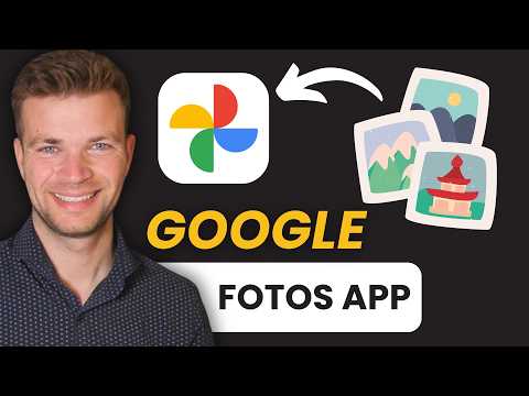 Google Photos App Tutorial for Beginners (German)