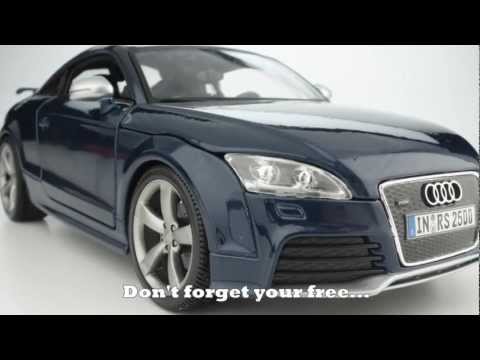 Bburago Audi TT RS 1/18 scale model car