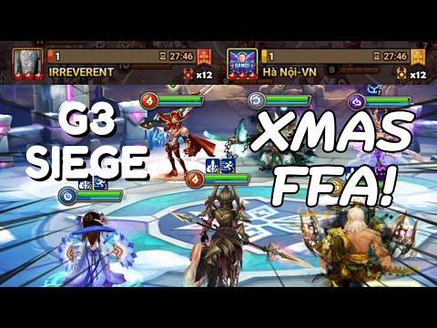 G3 SIEGE : IRREVERENT / Hà Nội-VN - Christmas Miracle is Here! - Summoners War
