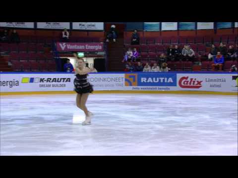 Beata Papp, lyhytohjelma, taitoluistelun SM-kilpailu 2015