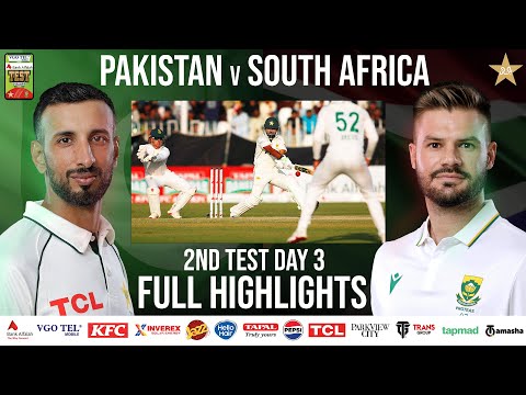 Full Highlights | Pakistan vs South Africa Test Series 2025 | 2nd Test Day 3 | PCB | M2R1U