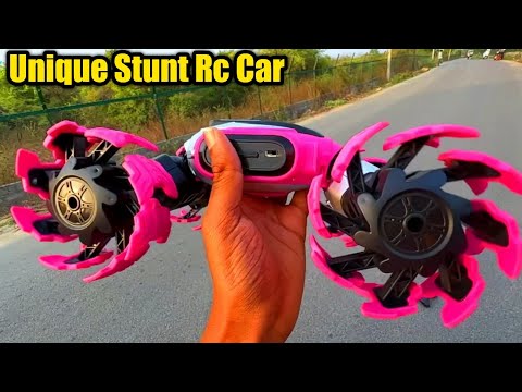 Rc Stunt Car || Unique Twist & Run RC Car Unboxing & Testing@chatpattoytv