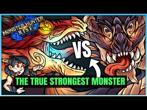 Black Dragon VS Red Dragon - TRUE Strongest Monster & Tale of the Five - Monster Hunter! (Lore/Fun)