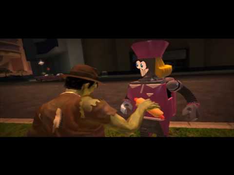 Stubbs the Zombie [HD] Babbleplay part 1 - The All Brains Diet