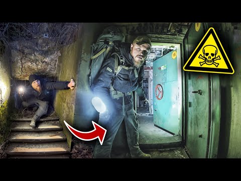 ICH FINDE GEHEIMEN BUNKER IM WALD UND ÜBERNACHTE UNTER DER ERDE!😳🥶