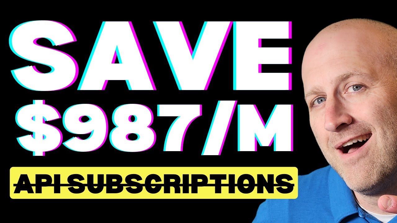 CANCEL Your Monthly API Subscriptions (Build Your Own)