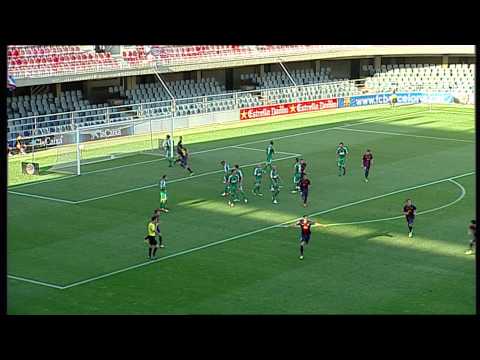 Gol de Luis Alberto (2-1) en el FC Barcelona B - SD Ponferradina Jornada 5
