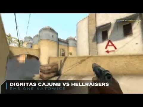 $250,000 CS:GO Tournament: Dignitas cajunb vs Hellraisers: P2000 Pistol Round @ EMS One Katowice