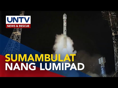 North Korean rocket na may lulang spy satellite, sumabog