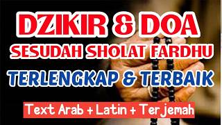 Download lagu SESUAI SUNNAH!! Dzikir dan Doa Sesudah Sholat - Disertai Teks Arab, Latin, dan Arti mp3
