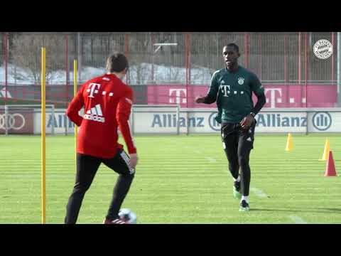 TANGUY NIANZOU IN TRAINING