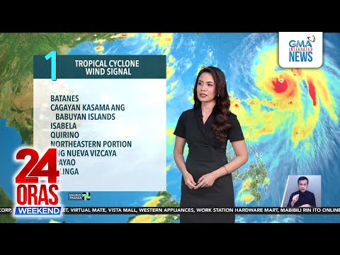 Bagyong Nando, lalong lumakas at posibleng maging super typhoon | 24 Oras Weekend