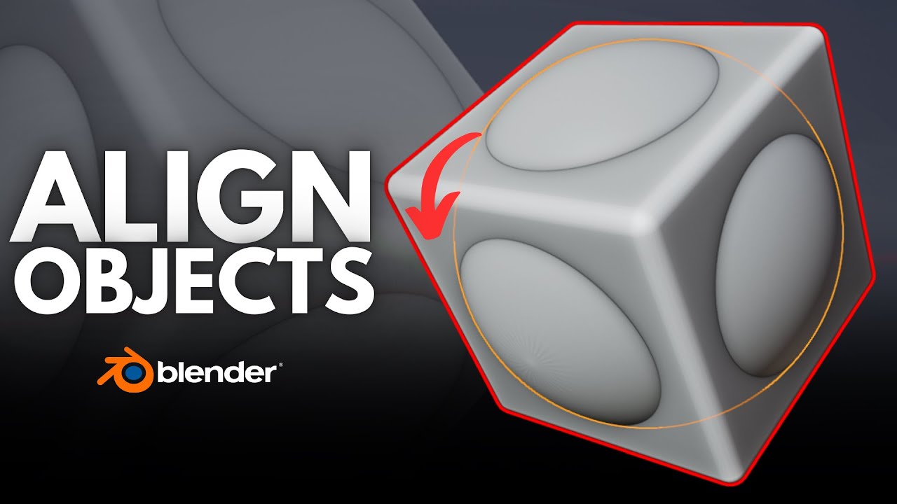 Instantly Align Objects in Blender!
