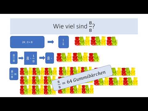 Ganze und Bruchteile bestimmen