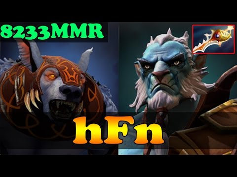 Dota 2 - hFn 8233 MMR Plays Ursa And Phantom Lancer - Ranked Match Gameplay!