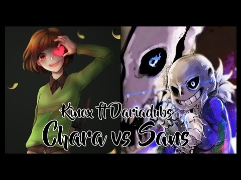 Sans vs Chara. Batallas de Rap (Undertale) | Kinox ft Daria