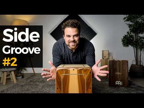 The Coolest Cajon Groove on YouTube! CAJON GROOVE LIBRARY - Side Groove #2