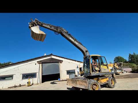 Volvo EW 160 C, экскаваторы
