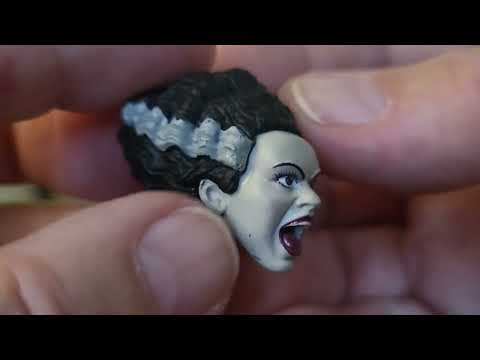CREEPY BRIDE OF FRANKENSTEIN'S MONSTER - UNBOXING AND REVIEW - ENCORE - SCARY ACTION FIGURES
