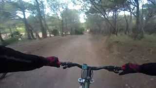 preview picture of video 'vtt rivesaltes   salses 2014'