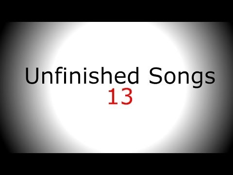 Dark Piano and Strings Singing Backing Track - Unfinished Song No.13